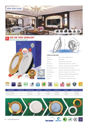 Bảng giá đèn led Ena 2026