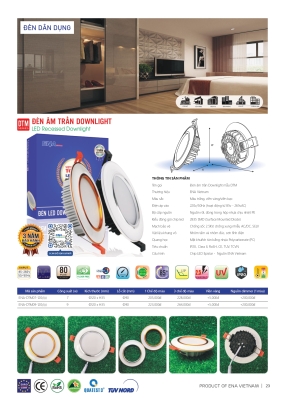 Bảng giá đèn led Ena 2026