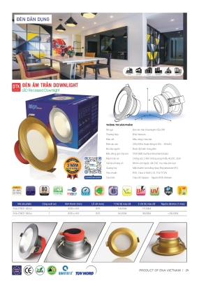 Bảng giá đèn led Ena 2026