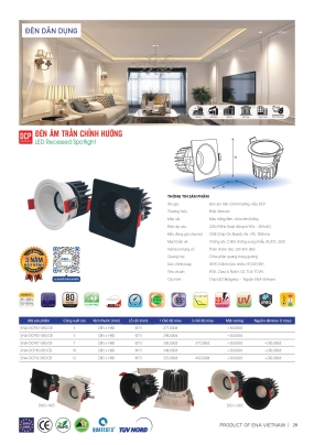 Bảng giá đèn led Ena 2026