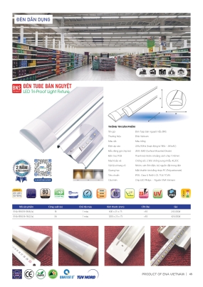 Bảng giá đèn led Ena 2026