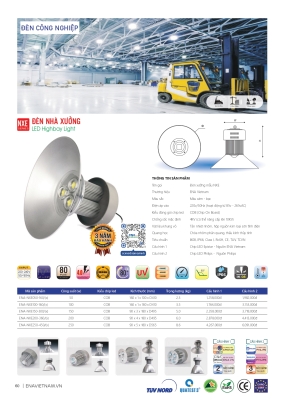 Bảng giá đèn led Ena 2026