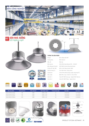 Bảng giá đèn led Ena 2026