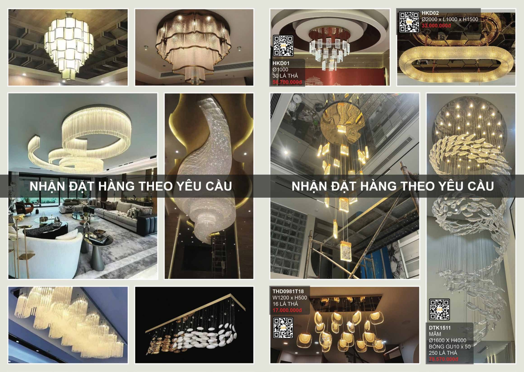 Bảng giá đèn trang trí 355 Decor