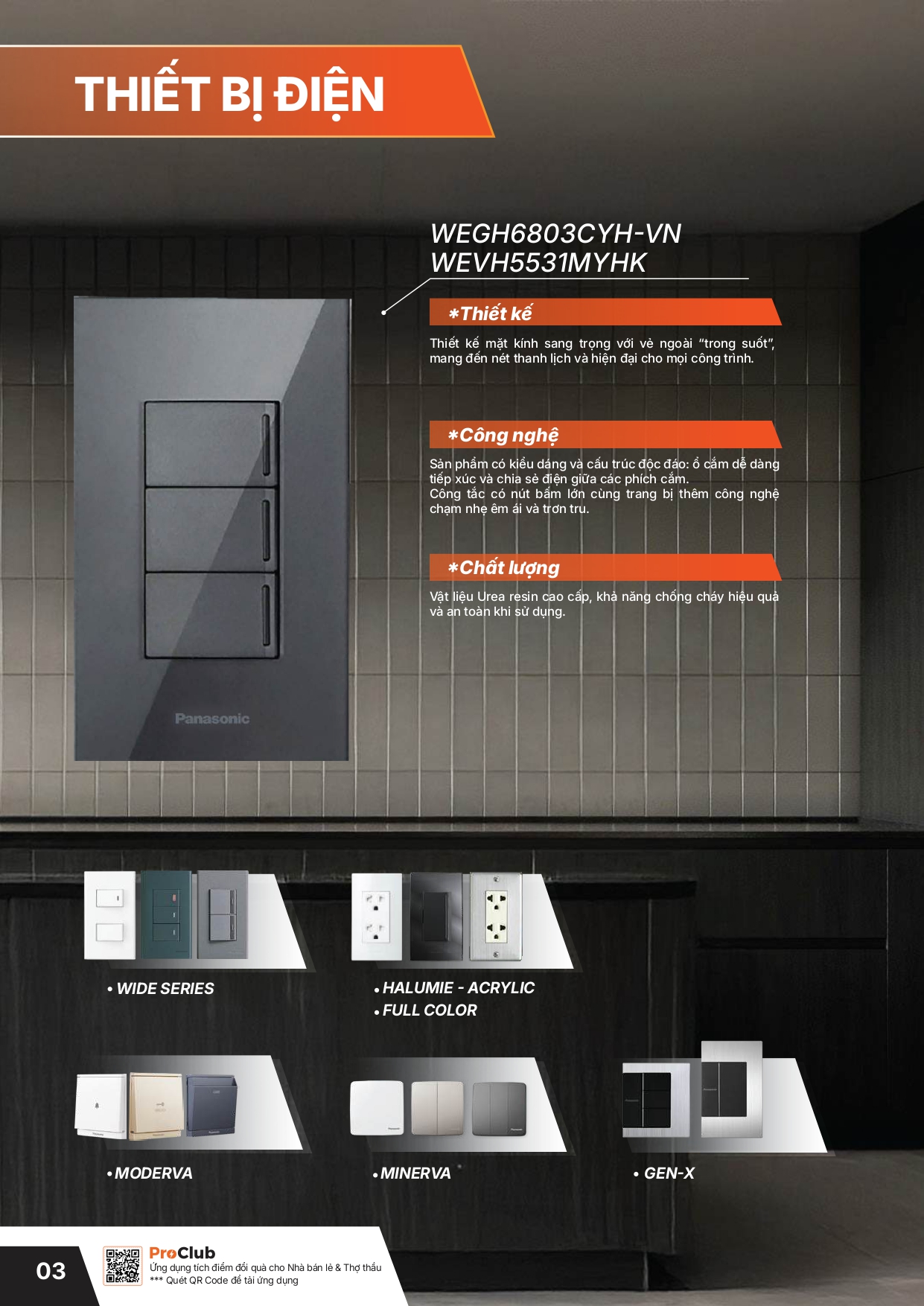 Bảng giá thiết bị điện Panasonic 2026