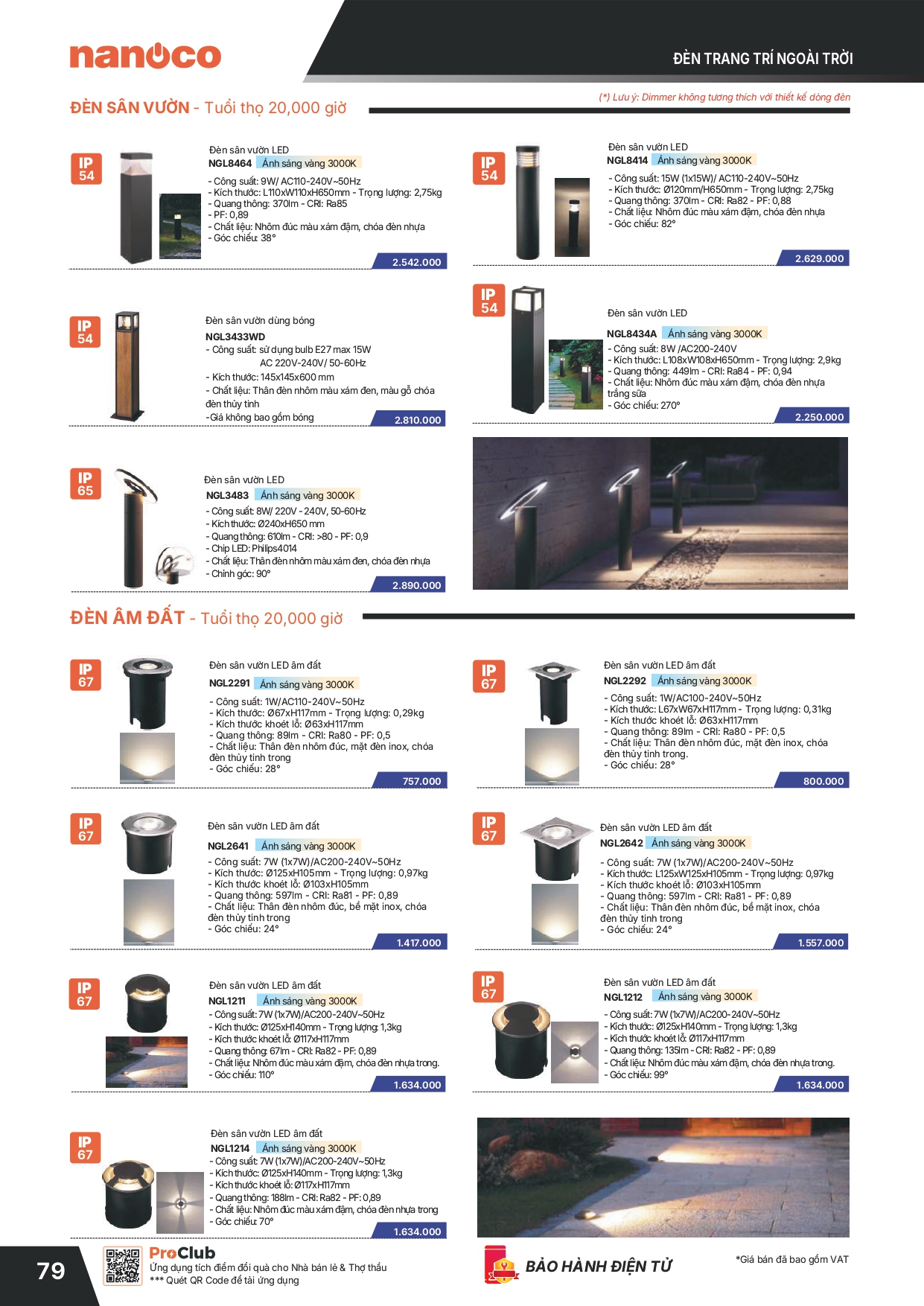 Bảng giá thiết bị điện Panasonic 2026