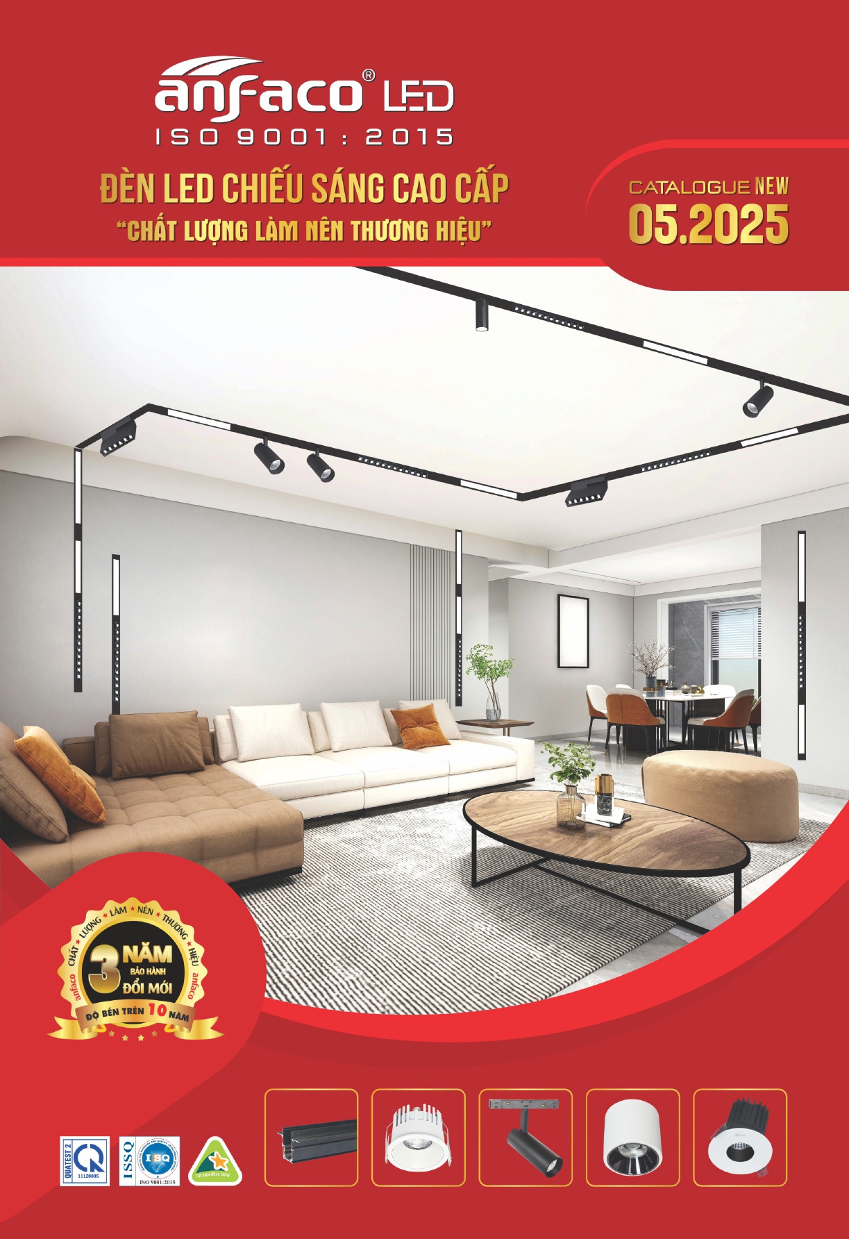 Bảng giá đèn LED ANFACO 2026