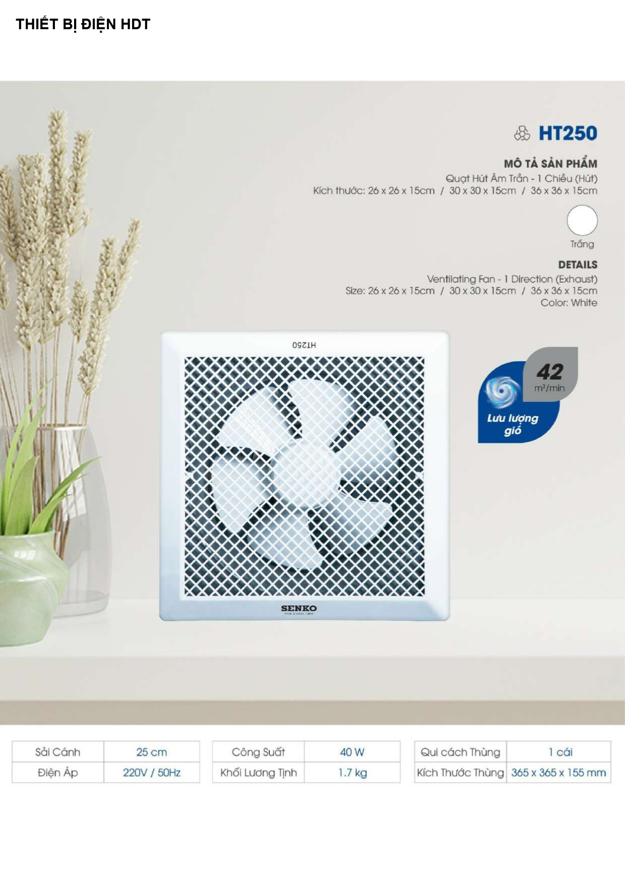 Bảng Giá Quạt Senko 2026