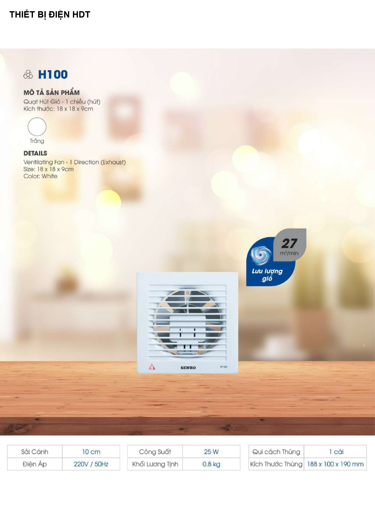 Bảng Giá Quạt Senko 2026