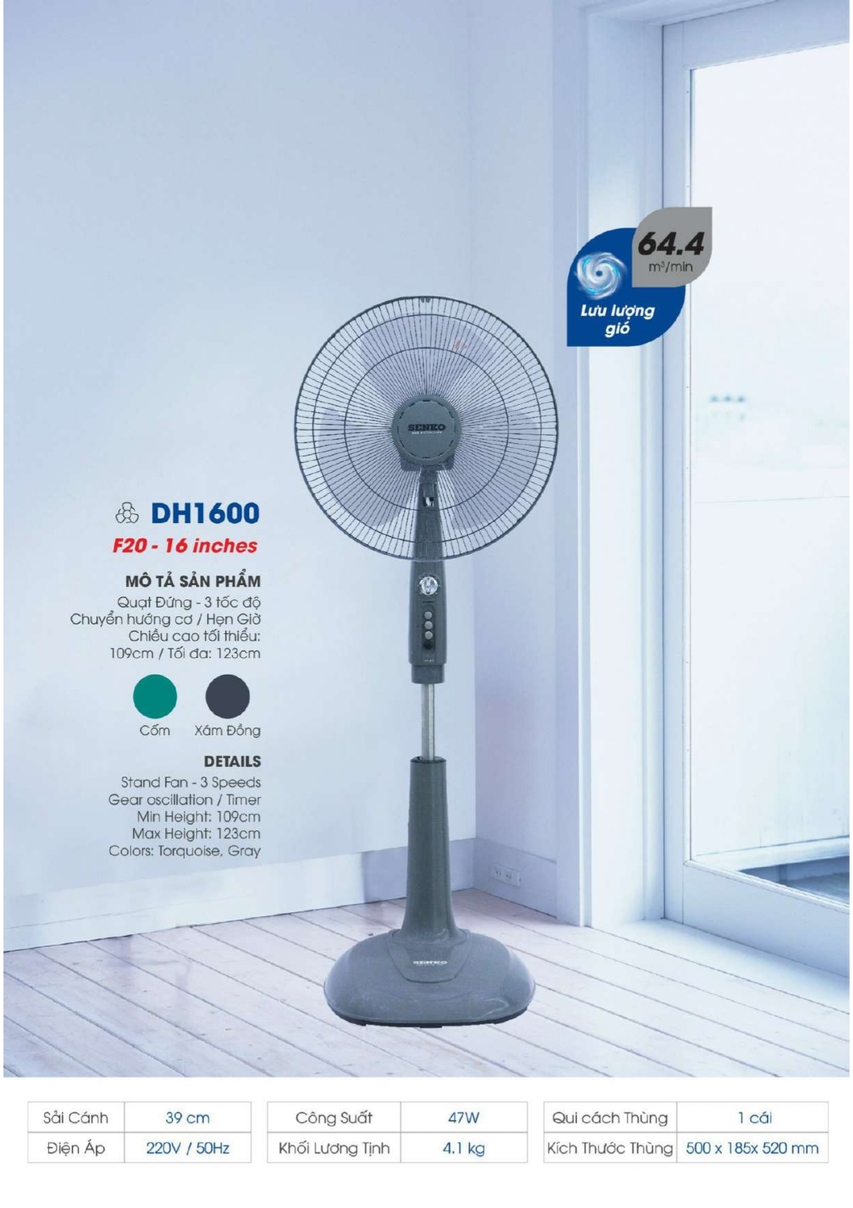 Bảng Giá Quạt Senko 2026