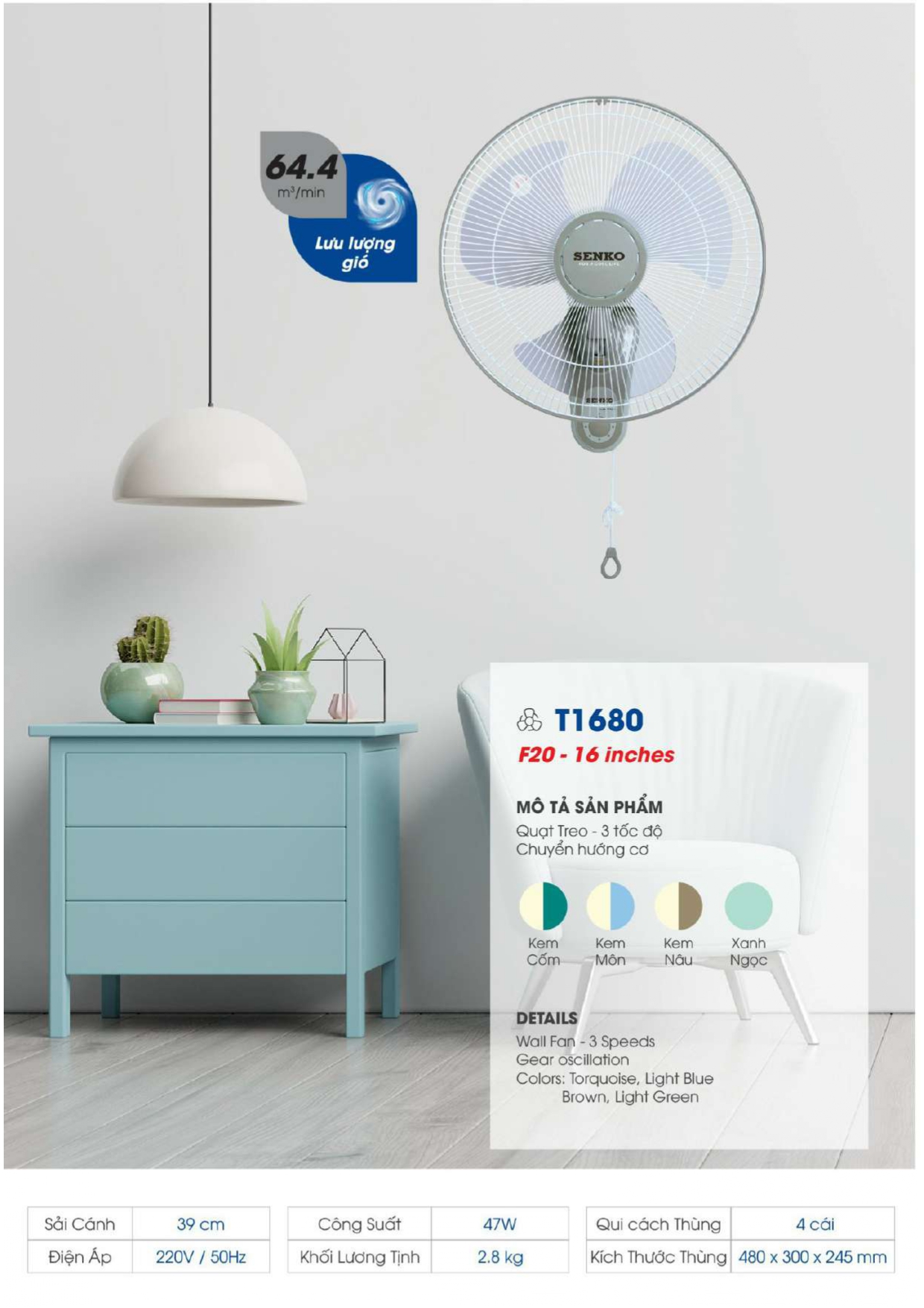 Bảng Giá Quạt Senko 2026