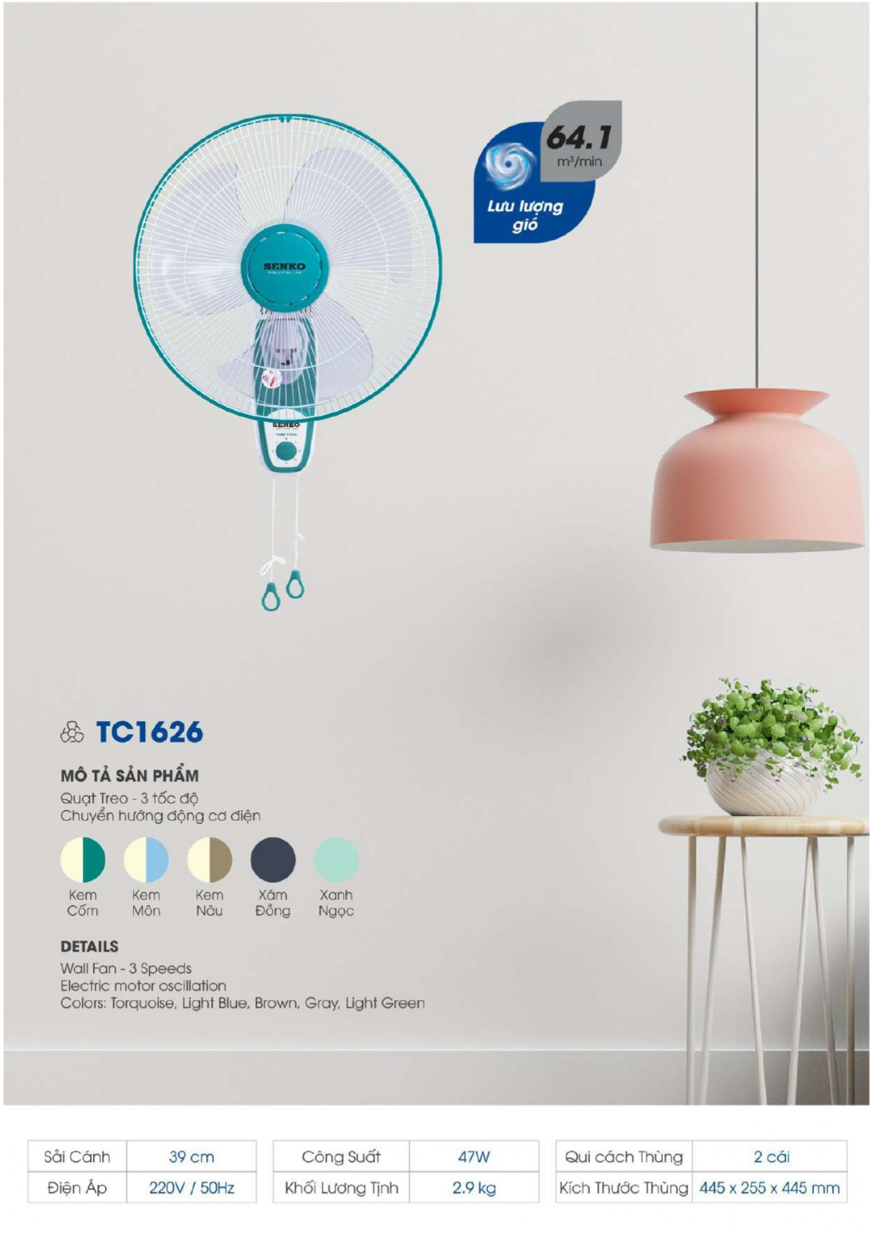 Bảng Giá Quạt Senko 2026